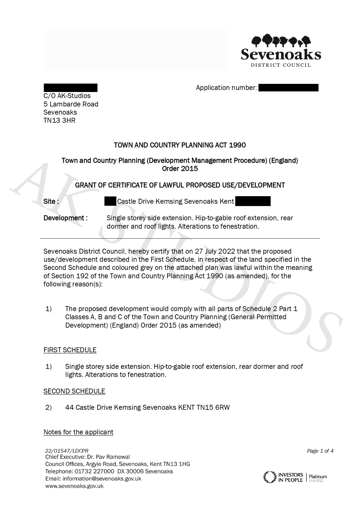 Sevenoaks District Council Castle Drive Kemsing England