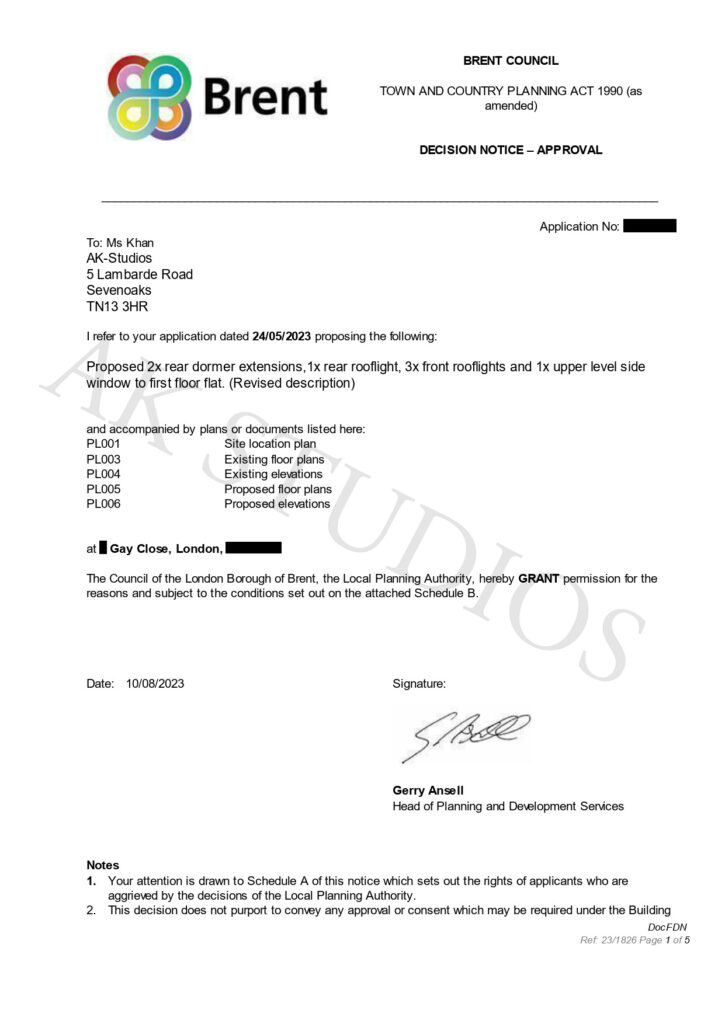 Brent Gay Close Approval Letter